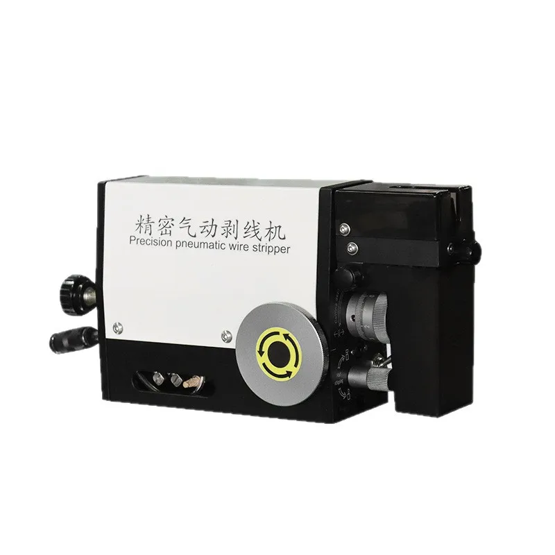 Induction Pneumatic Stripping Machine Semi Automatic Wire Stripping Machine Upright Portable Small Precision Stripping Wire