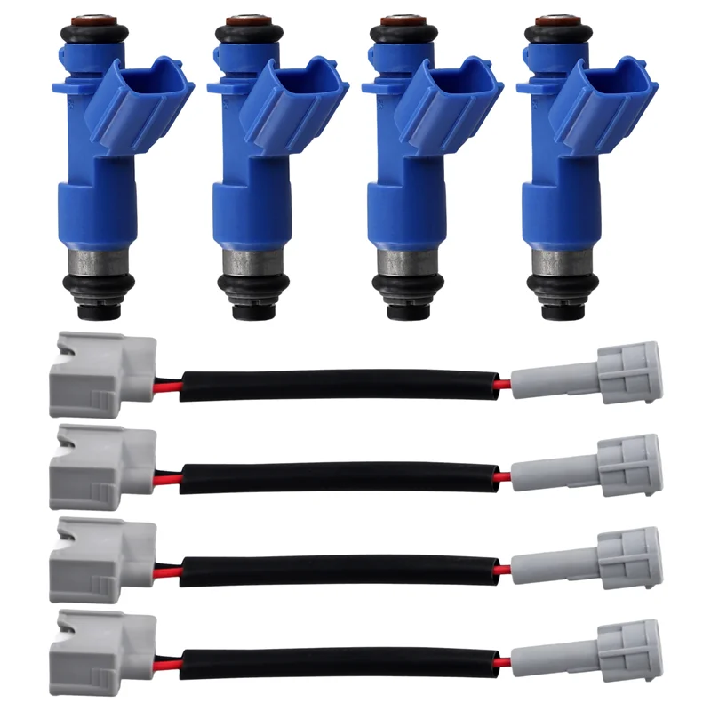 4PCS 16450-RWC-A01 New Fuel Injector Nozzle 410Cc For ACURA RDX RSX TSX INTEGRA HONDA CIVIC-M53K