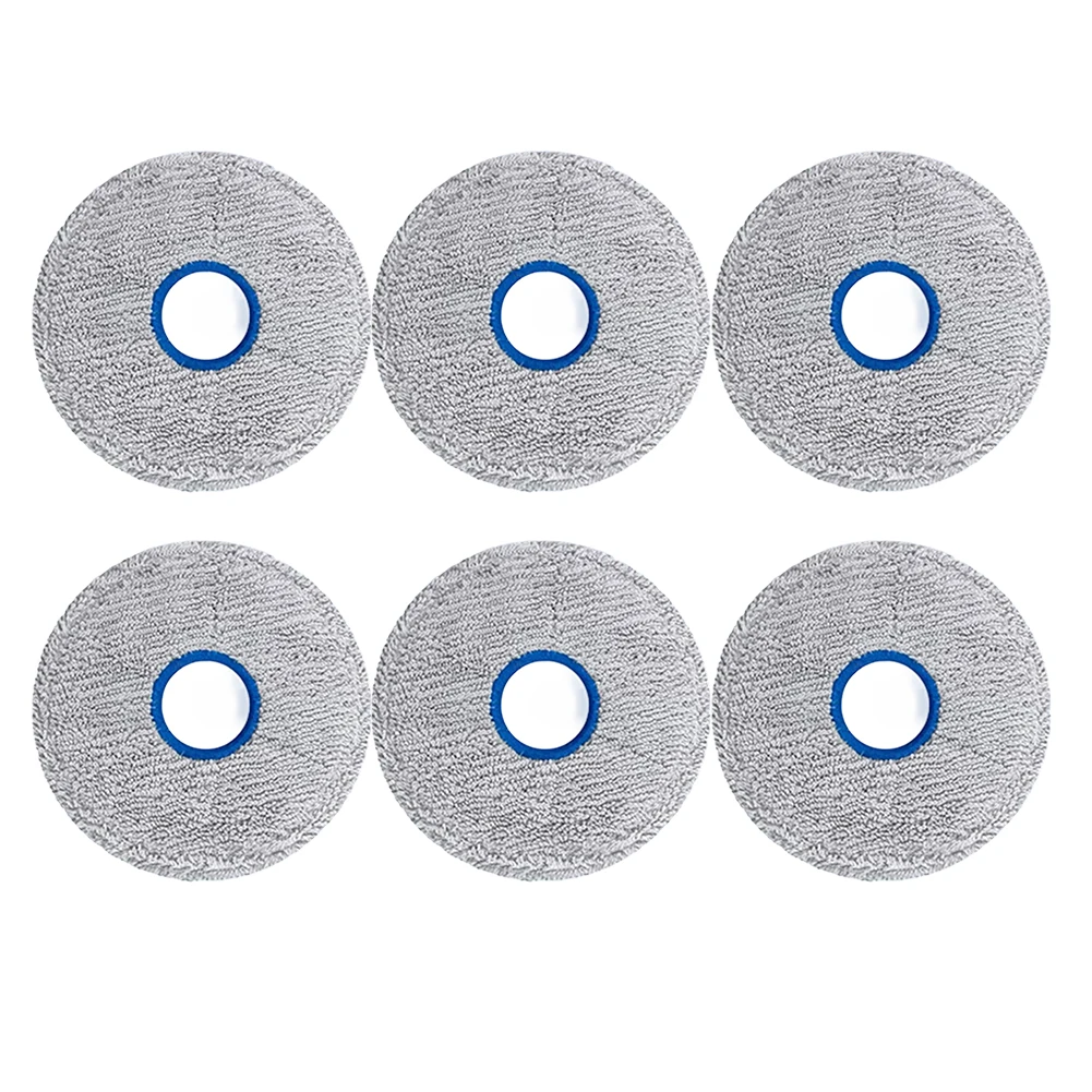 As Shown Robot Mop Pads Mop Reusable Mop Pads Regular Replacement Recommended Nylon Composite Material Machine Washable