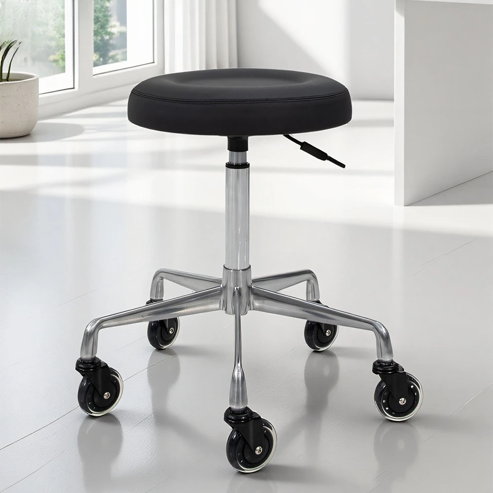 Hair Stool Pulley Rotates and Lifts Hair Stylist Stool