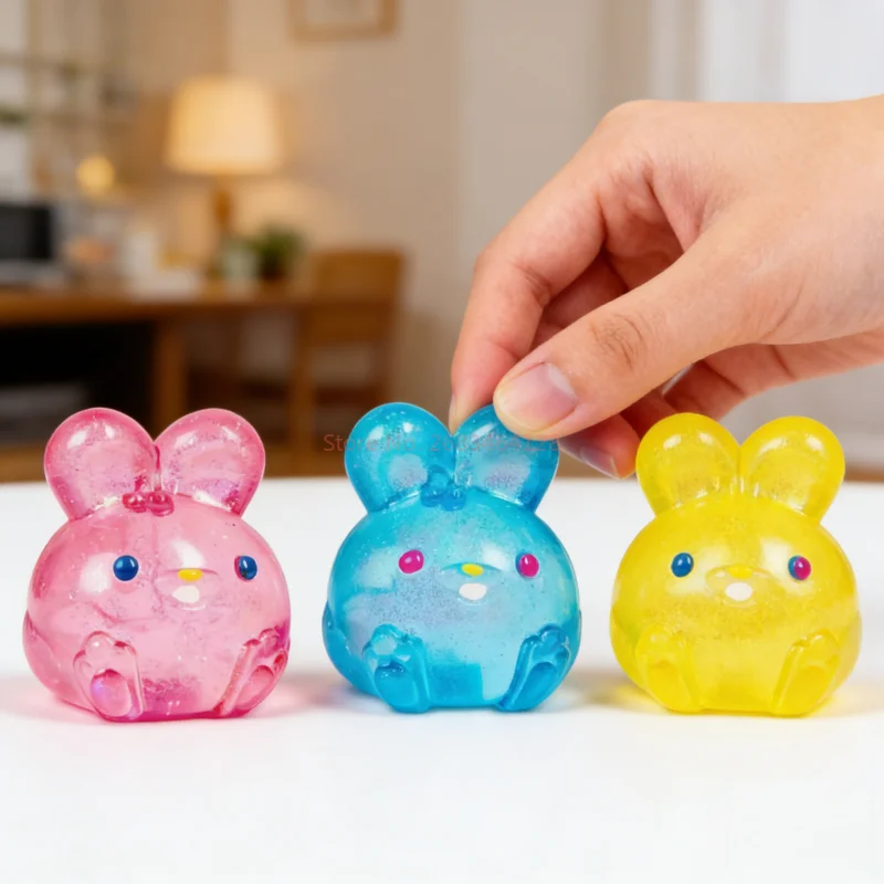 เจลลี่บอลบีบแก้เครียดรูปกระต่า - Kids Education Desk บทวิจารณ์และราคา