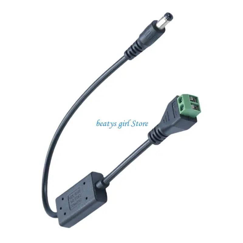 

C7AB Quality PVC DC5V-25V to 5V Power Converter Cable From 2Pin To DC5.5x2.1mm Male Power Supply Cord For Electronics