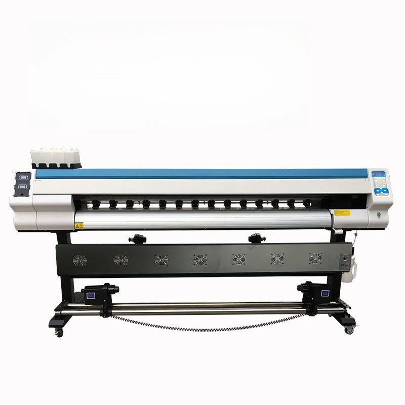 1.6 meters indoor, outdoor double-head high-speed photo machine, high-precision inkjet all-in-one machine