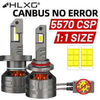 K5C H7 faros LED Canbus Led H4 H1 H11 H8 9005 HB3 9006 HB4 9012 HIR2 H9 60000LM 200W 5570 CSP luz antiniebla para coche 12V 24V