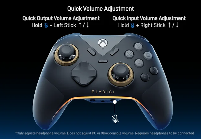 FLYDIGI VADER 5S Kabelgebundener Controller FORCEFLEX Einstellbare Spannungs-Joysticks, Hall-Effekt-Trigger für XBOX Series X | S, XBOX One, PC – Detail 17