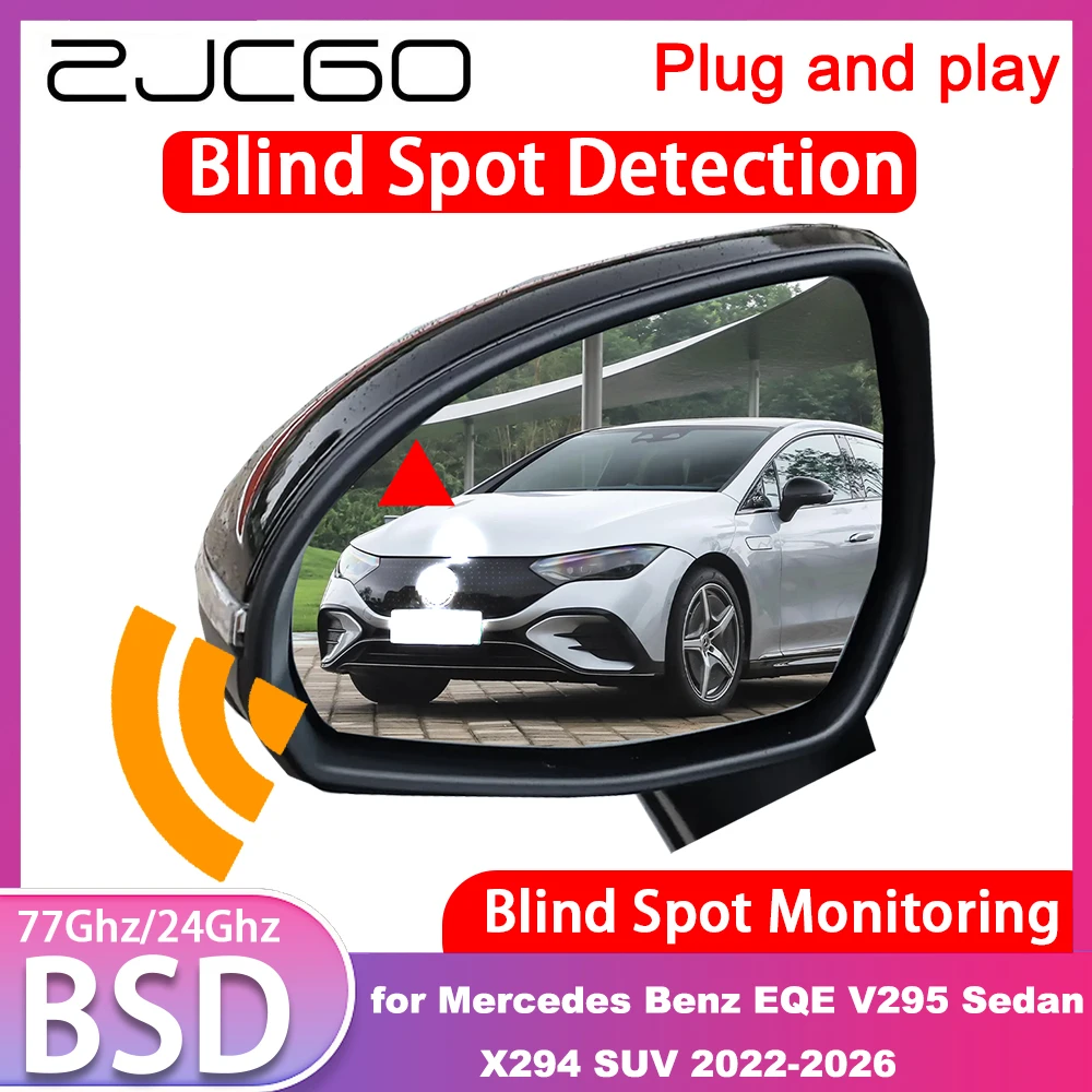 for Mercedes Benz EQE V295 Sedan X294 SUV 2022-2026 OEM Active Blind Spot Assist Detection Monitoring Information System 77GHz