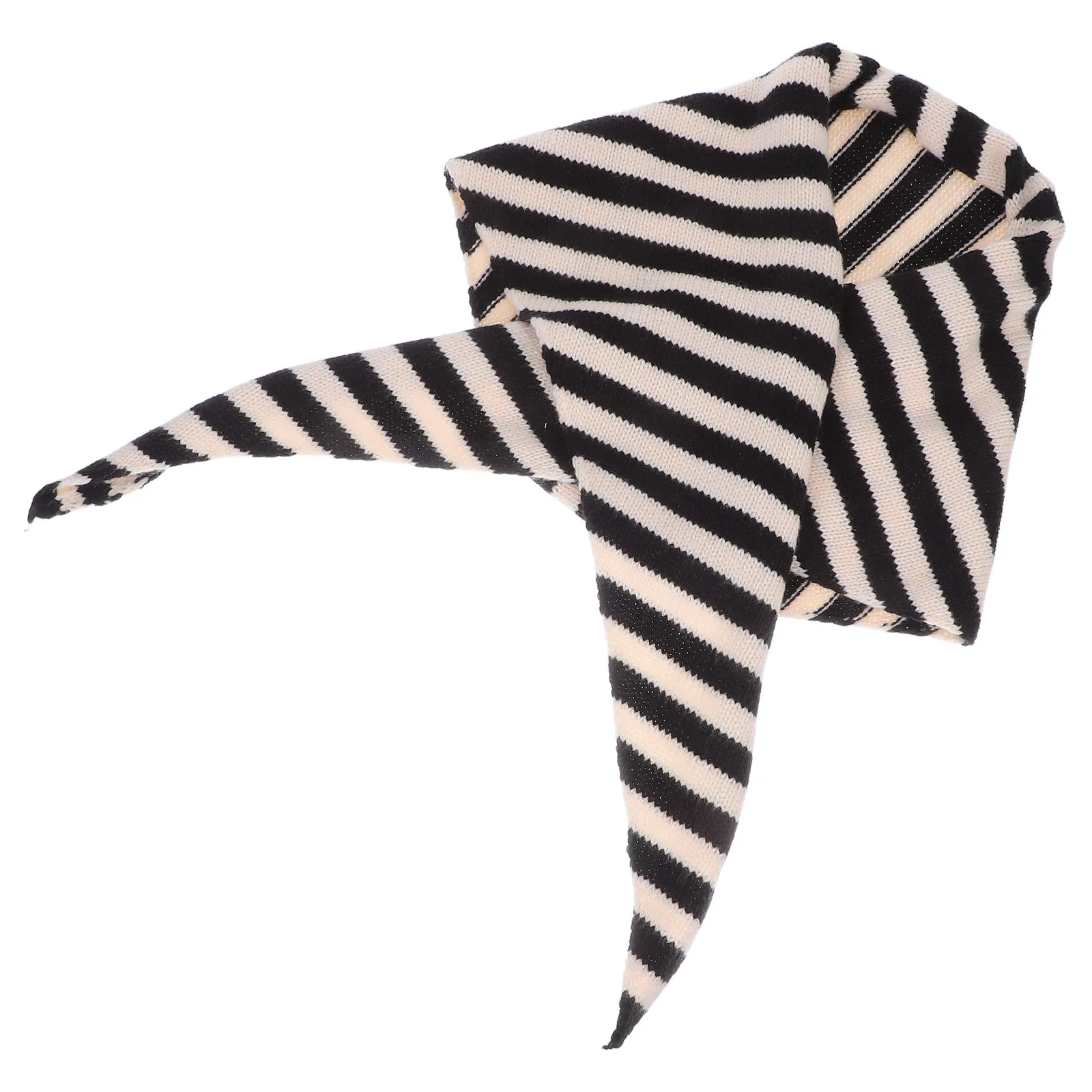 

Gothic Knitted Scarf Shawl Decorate Head Scarves for Women Formal Evening Dresses Miss