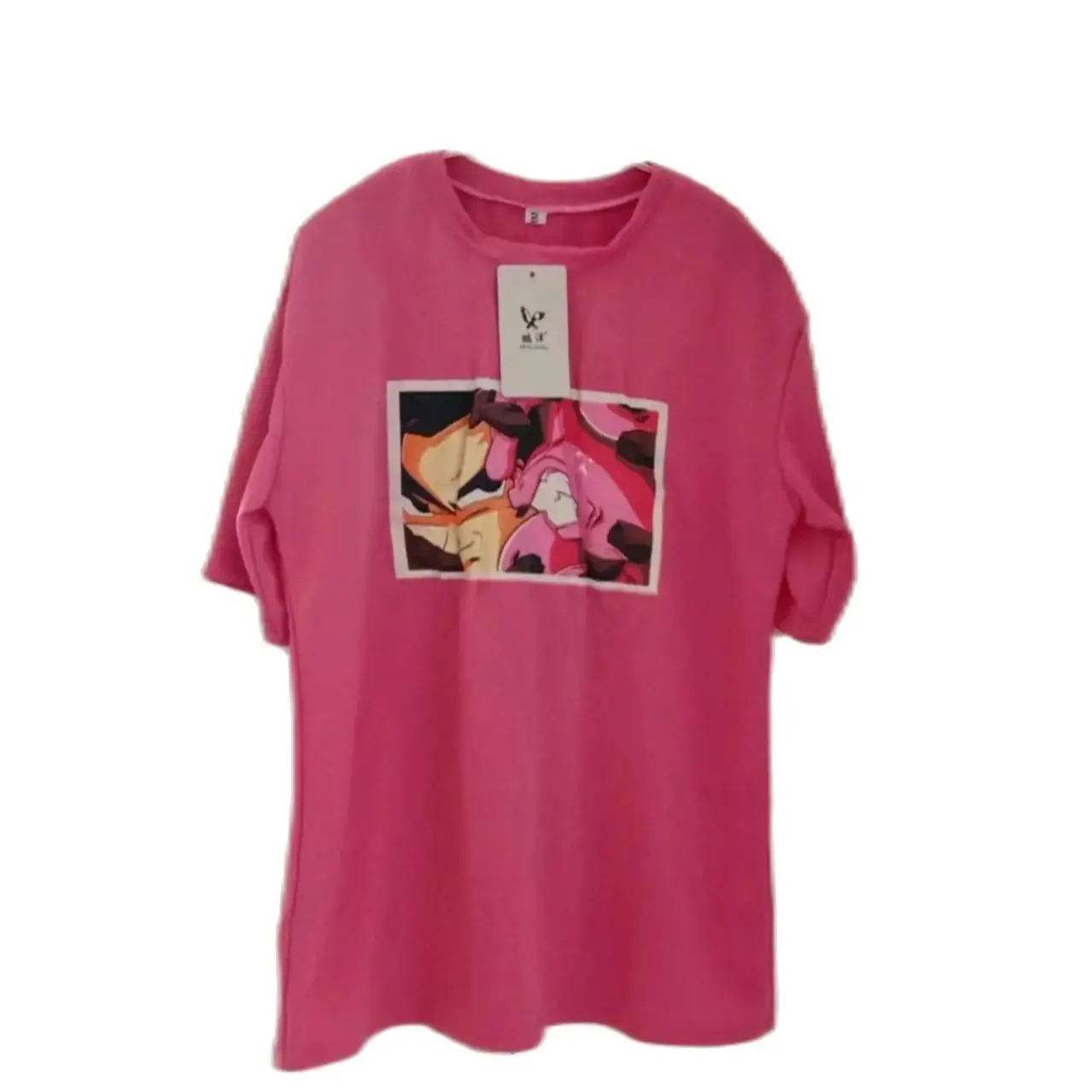 Women's Pink T-shirt Short SLEEVE