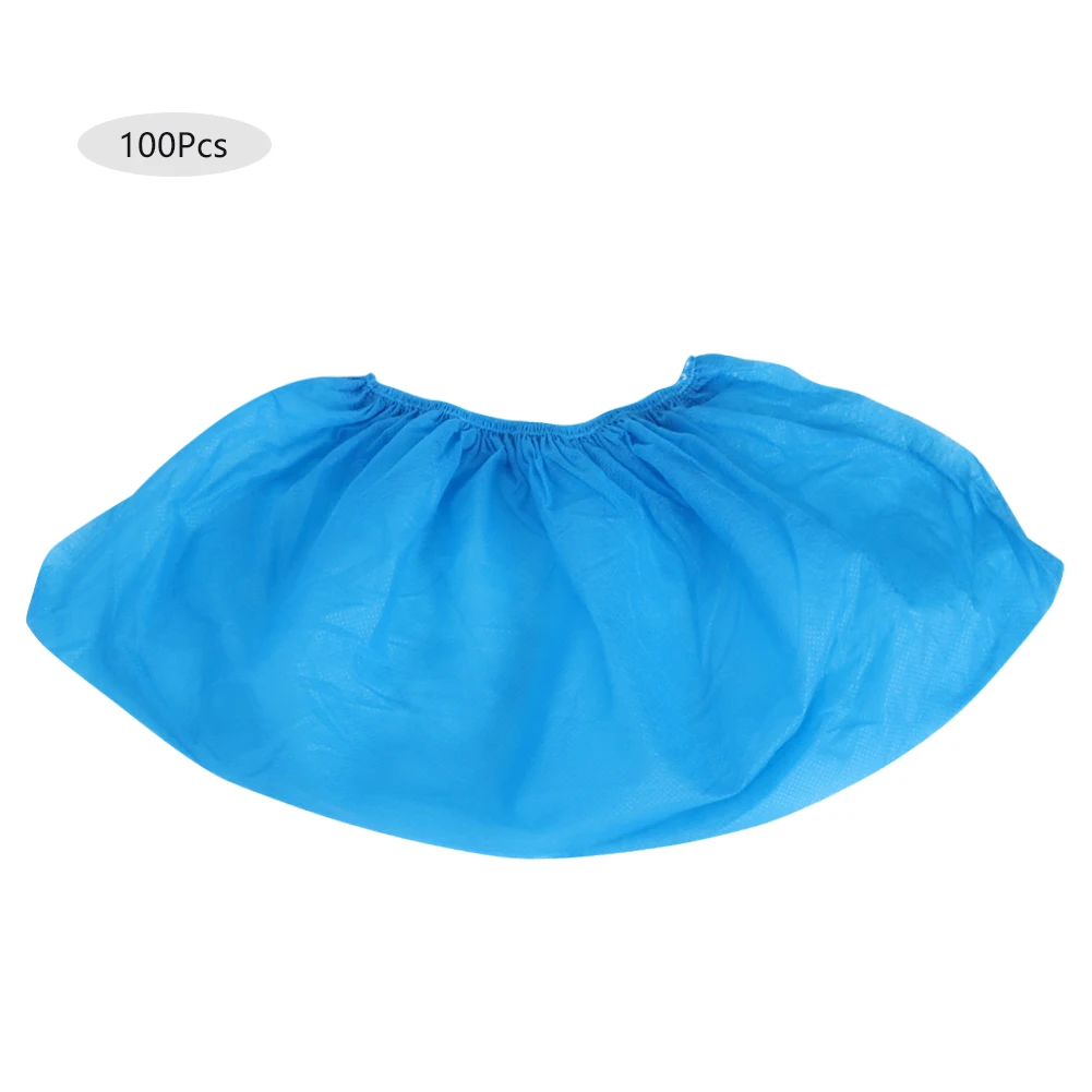 

100pcs Non Woven Fabrics Disposable Shoes Covers Breathable Dustproof Anti slip Shoe Covers
