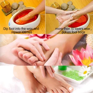 Transparente Einweg -Plastiktüten des Fußes des PE, Fußfilm für Spa -Entgiftung, Verhindern von Infektionen, geknackte Füße, Pedikürewerkzeuge, 100pcs 10 Hauptverkaufsentgiftungen - №2