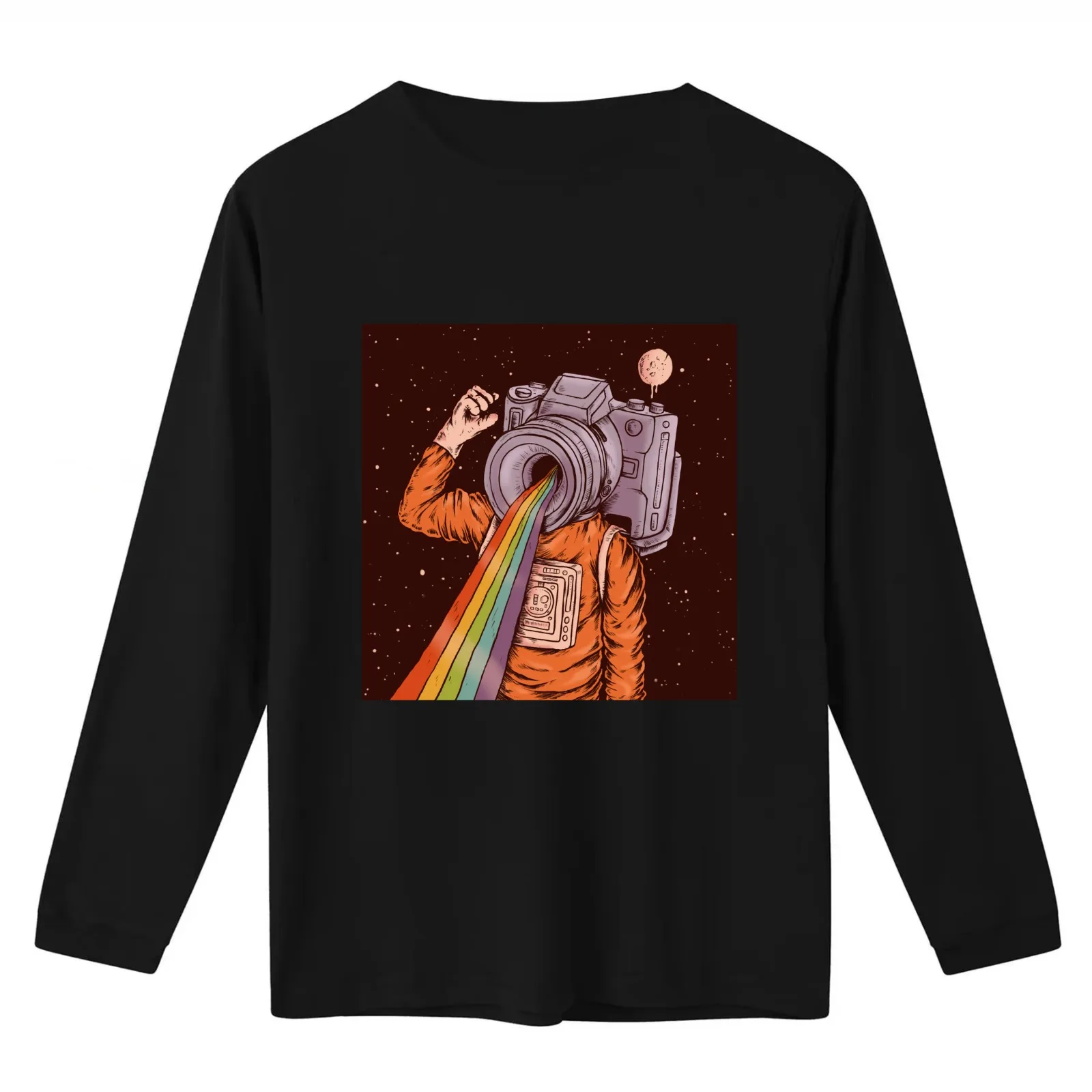 Capturing Dreams T-Shirt Summer Casual Cotton Tee Oversized Streetwear Tops Vintage Graphic Print Loose Fit Short Sleeve