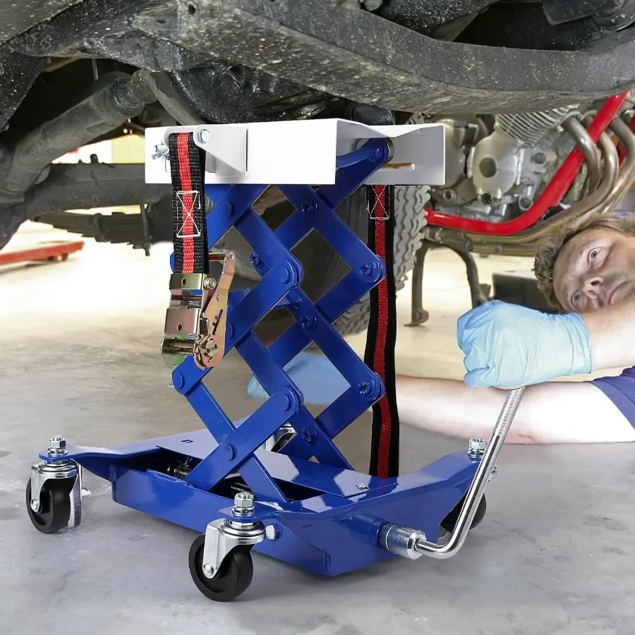 مقبس نقل عالي التحمل بوزن 450 رطل، رافعة أرضية لإصلاح السيارات لصيانة المركبات بدون جهد ونقل سلس R #5