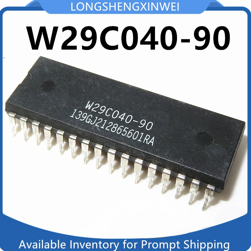 1PCS W29C040-90 W29C040 Direct Insert DIP-32 Memory Chip