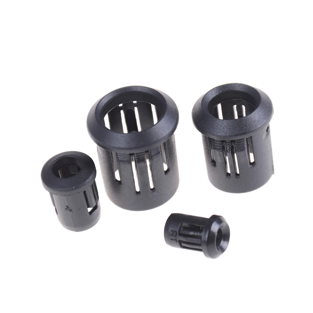 20pcs Black Plastic Lamp Bases LED Lamp Diode Holder Black Clip Bezel Socket Mount 3mm/5mm/8mm/10mm