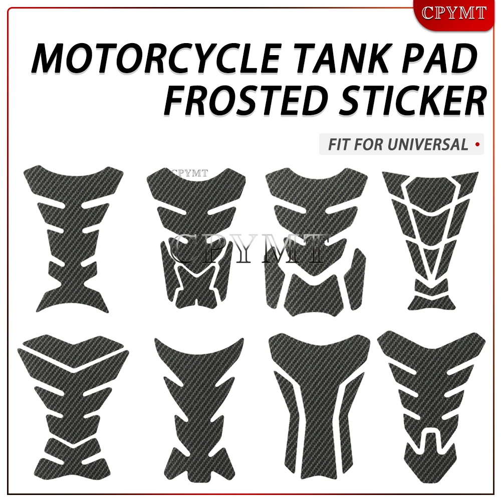 

Motorcycle Gas Fuel Tank Pad Sticker Decals Motorbike Frosted Protector Fit For Honda Kawasaki Yamaha Suzuki BMW Universal