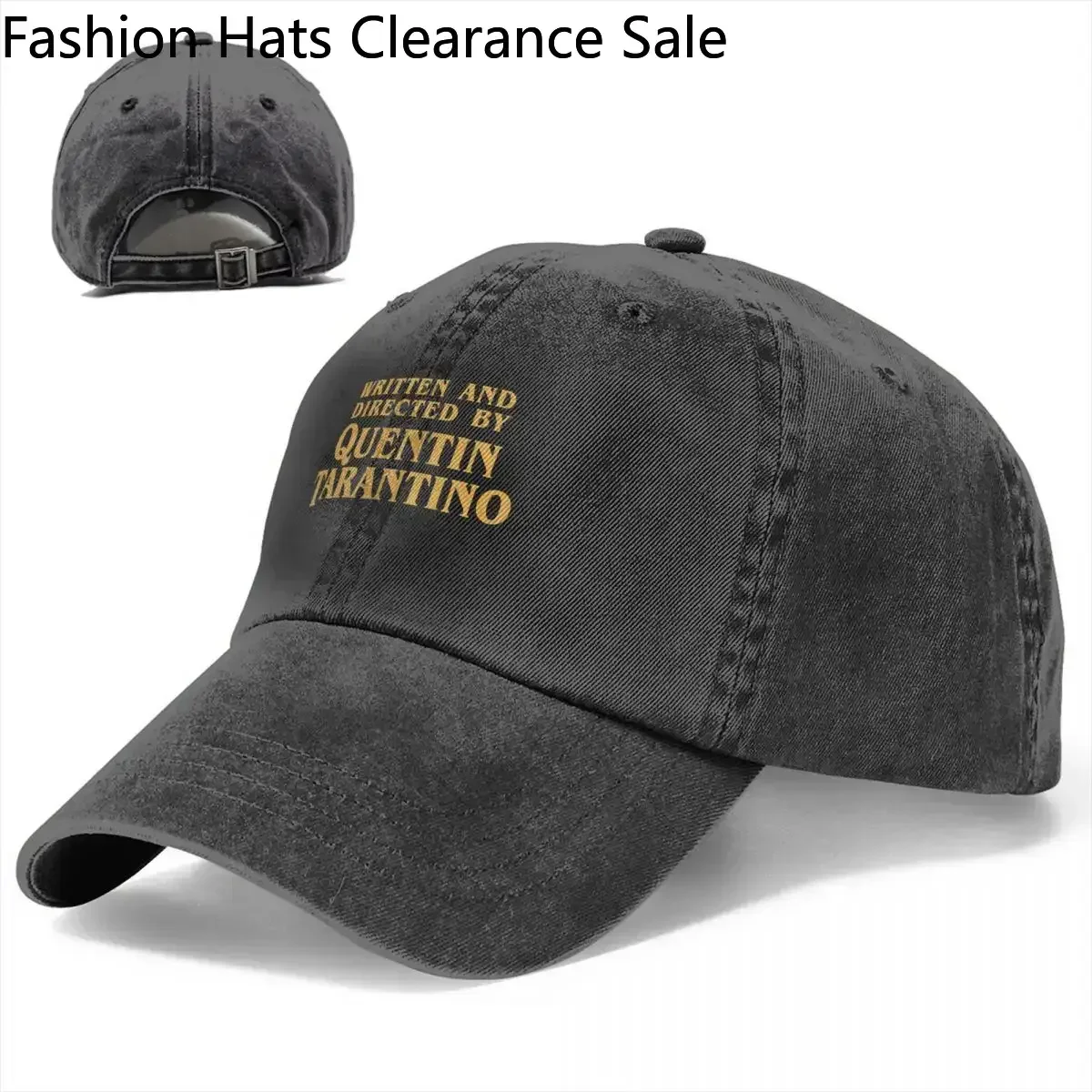 Written And Directed By Quentin Tarantino Film Django Kill Bill Baseball Cap Washed Headwear Activities Adjustable Fit Hats Cap