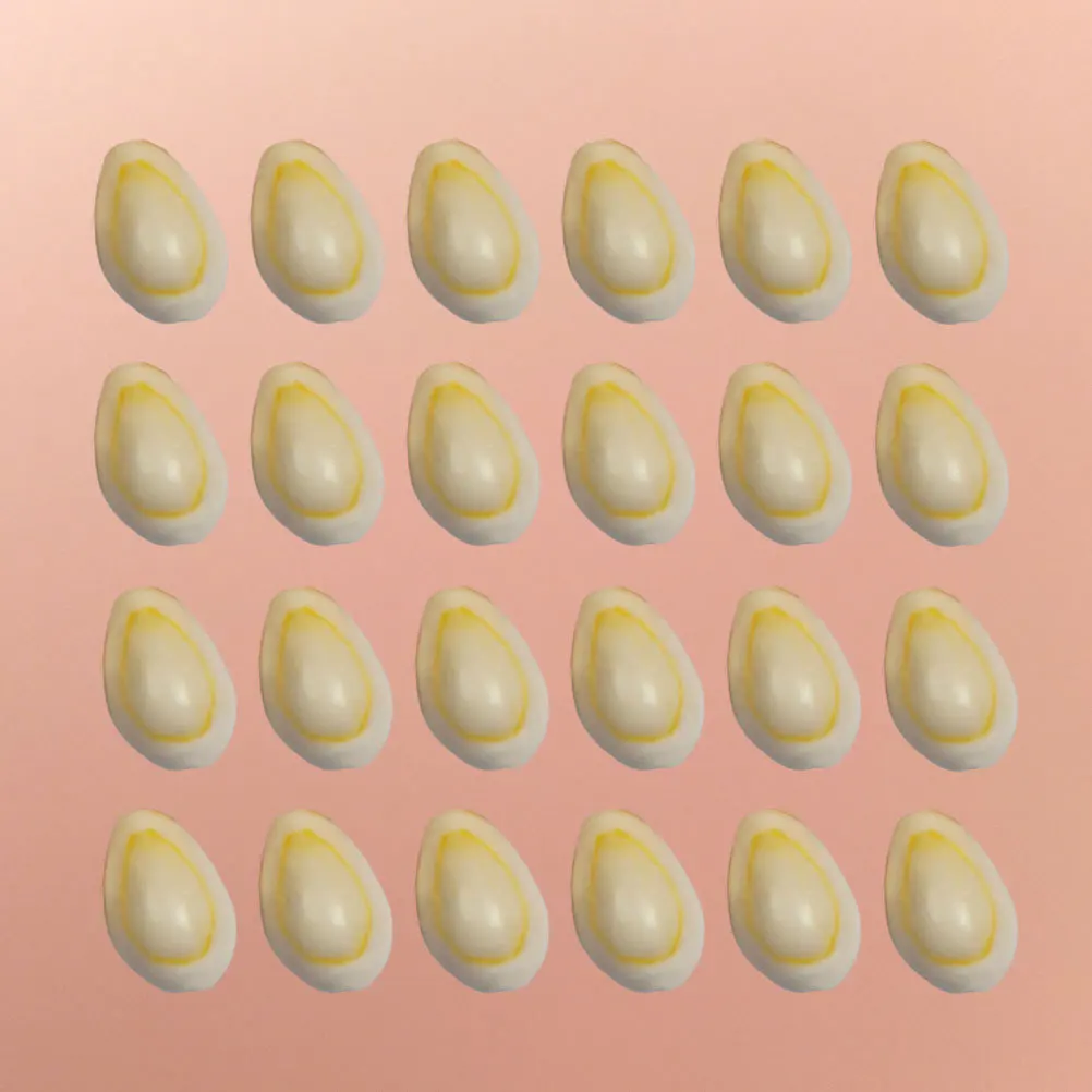 

100Pcs Conch Accessories Gold Circle White DIY Jewelry Pendant Hanging Craft Decor Exquisite Workmanship Durable