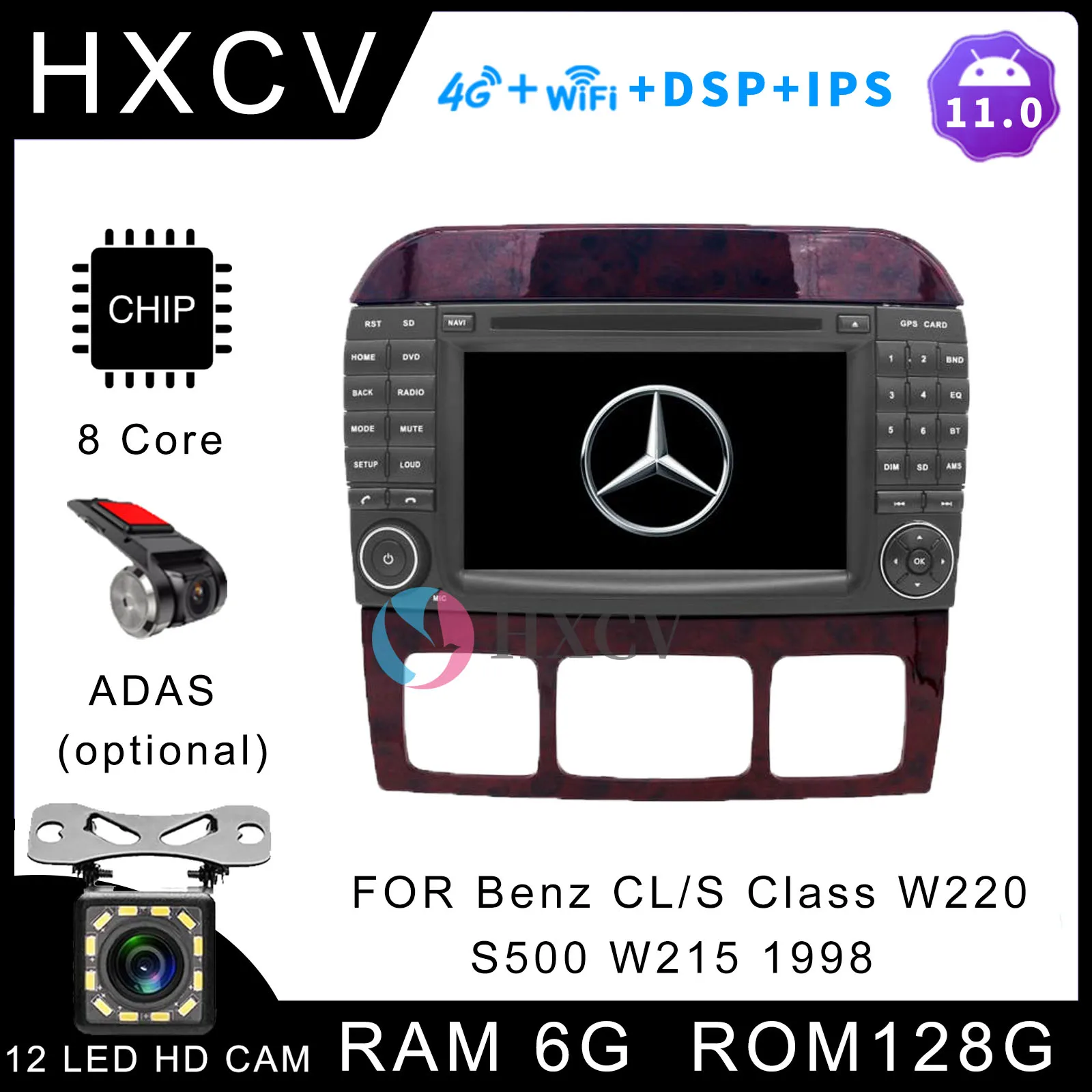 

Android car radio For Benz S class CL S W220 S500 W215 gps navigation car stereo with bluetooth DAB+ Carplay 4G