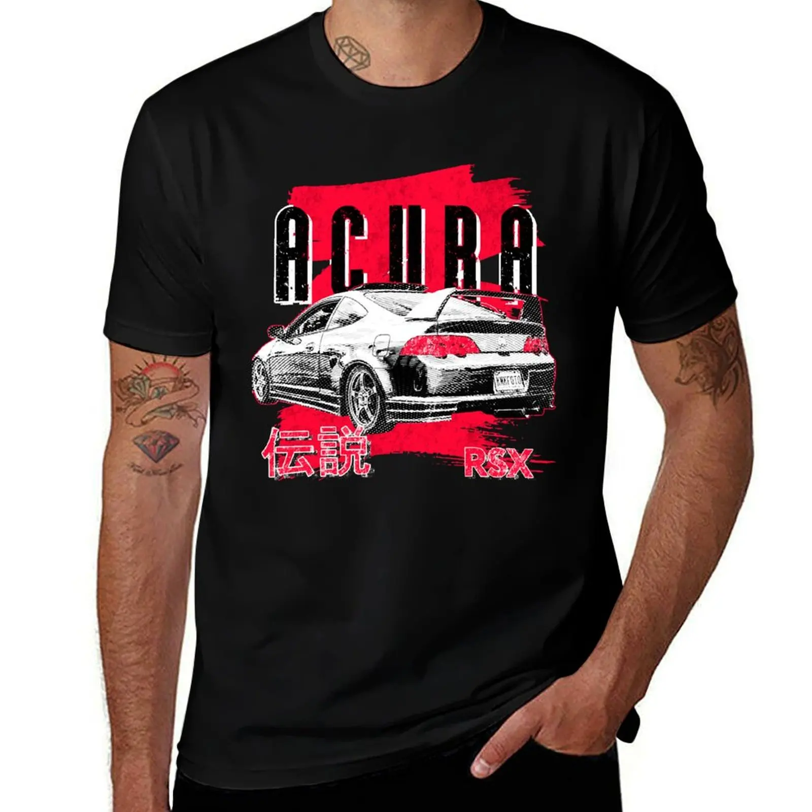 

Acura RSX Type S classic JDM car T-Shirt.png T-Shirt vintage graphic tee anime figures Luxury man men clothes