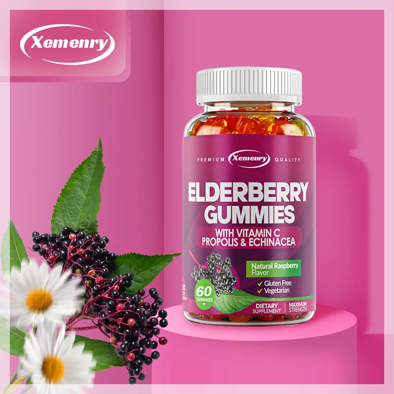 Elderberry - Immunity Boosting, Antioxidant, with Vitamin C and Echinacea