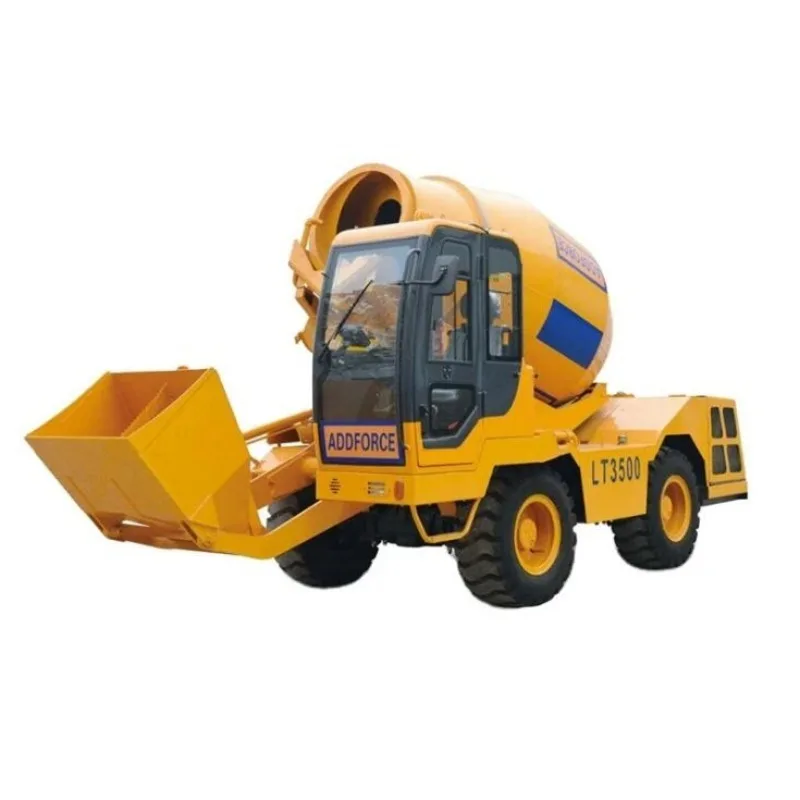 Building Construction Tools Electric Cement Self Loading Concrete Mixer