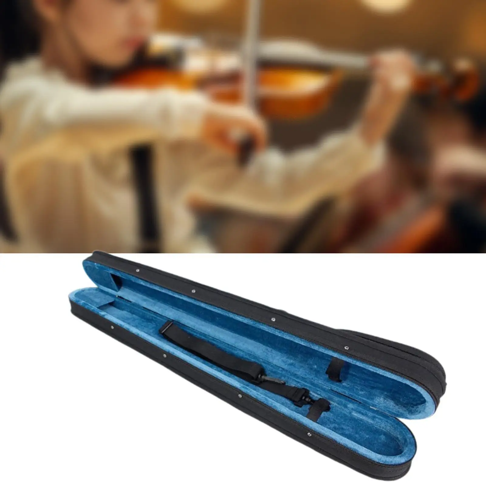 

Violin Bow Case Hold 2Pcs Bow Bag Protection Instrument Accessory Sturdy Hard