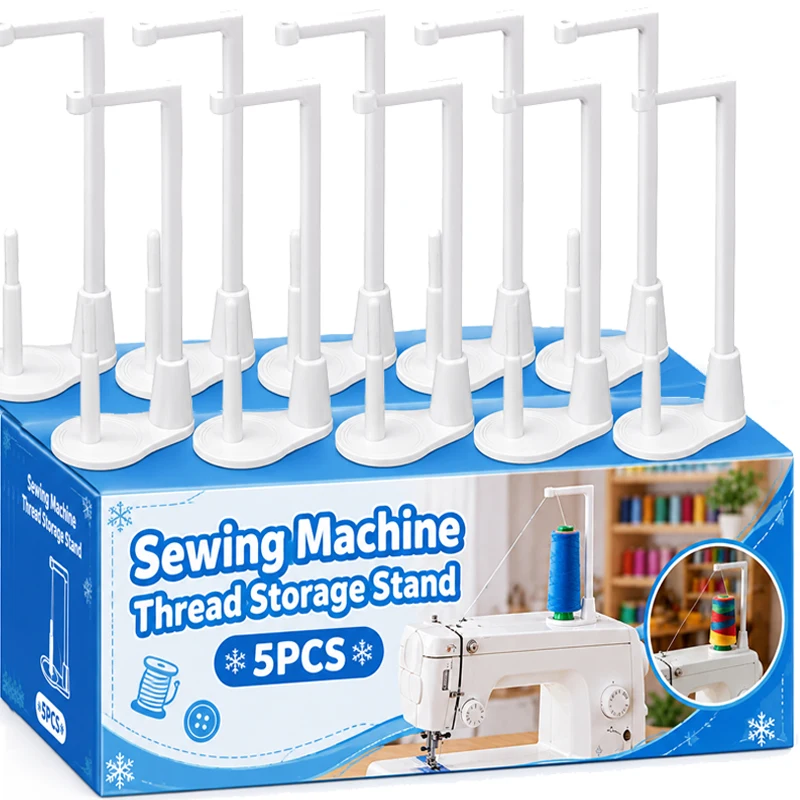 Sewing Machine Thread Stand Universal 3D Printed Winding Storage Stand Household Anti-tangle Sewing Machine Vertical Spool Rack