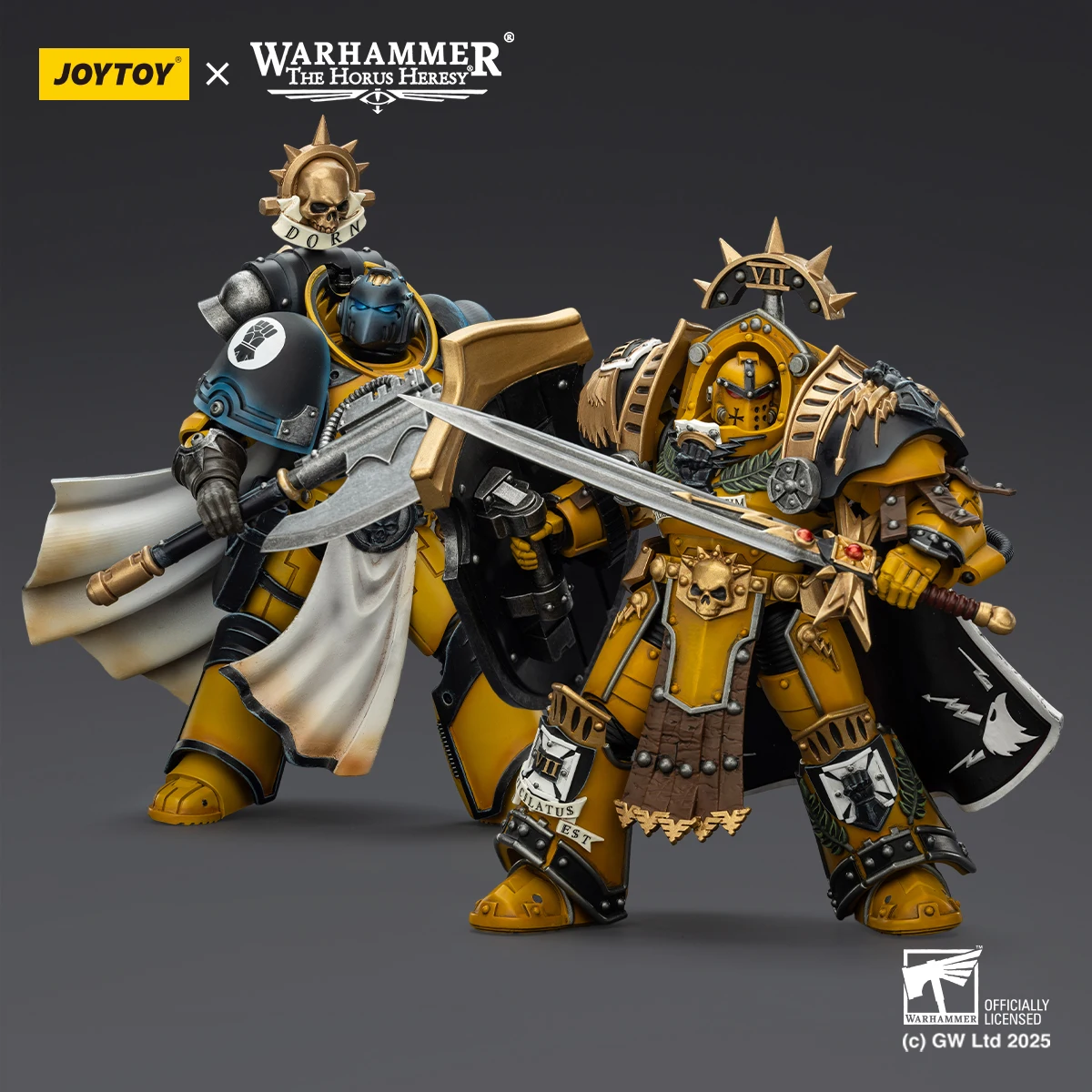 JOYTOY Warhammer 30K Keizerlijke Vuisten Action Figure 1/18 Legioen Praetor Bibliothecaris Consul Gelede Action Beeldje Verzamelen Speelgoed
