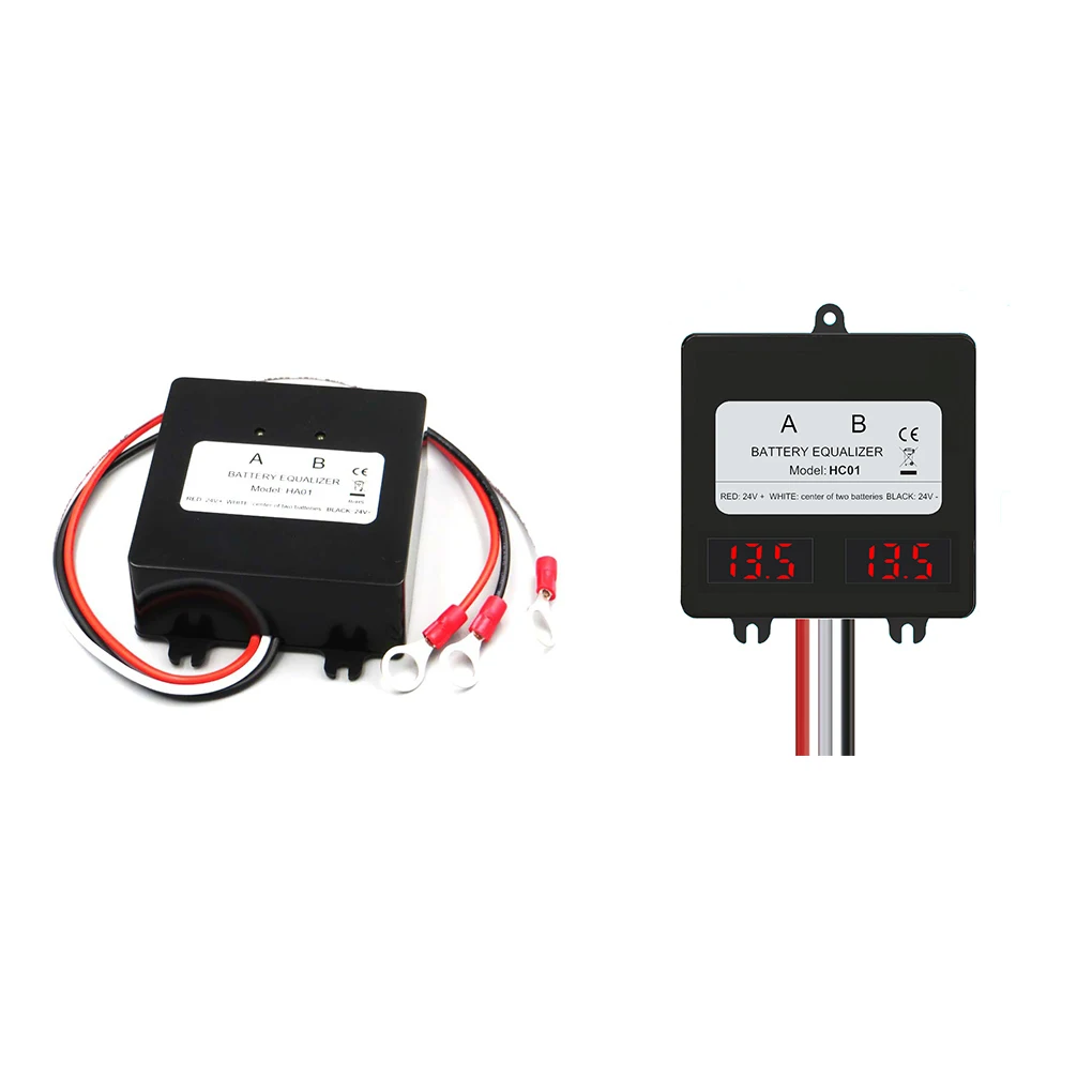 Battery Equalizer Black Plastic Charging Voltage Balancer Adult Home