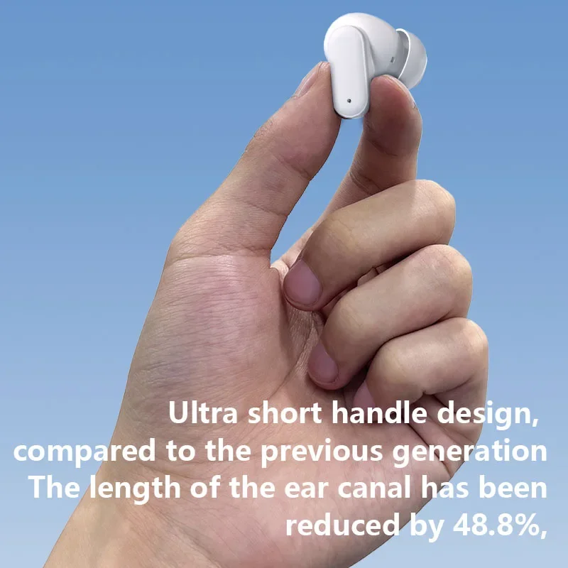 Xiaomi Auricular Kablosuz Bluetooth Kulaklık Kulak İçi Gürültü Azaltma Spor Su Geçirmez Android, iOS, PC için Uzun Pil Ömrü