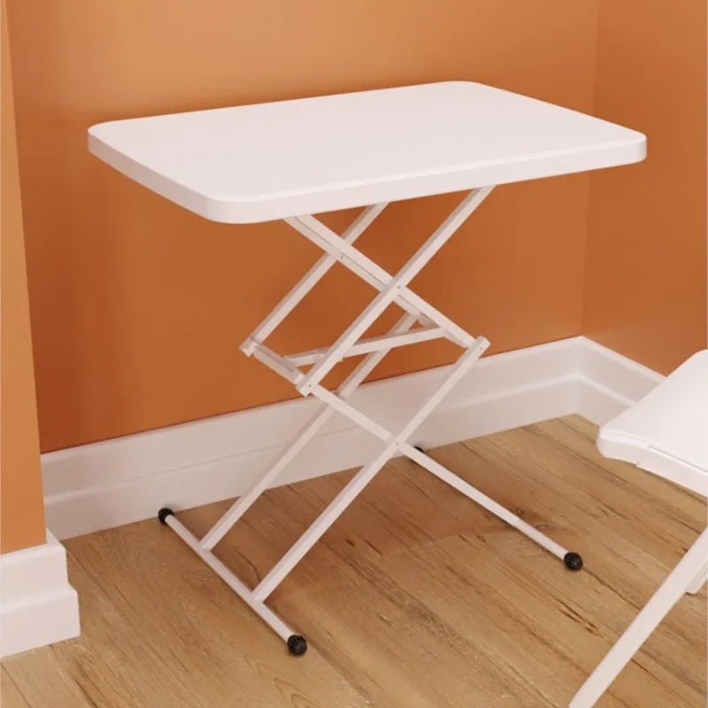 Folding Computer Desk Bedside Table Lift Study Table Portable Plastic Desk Home Writing Table Folding Table