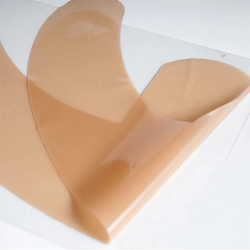 Reusable Silicon Gel Invisible Stickers Circular Arc Chest Invisible Concealer Scar Repair Patch Tattoo Flaw Conceal Tape