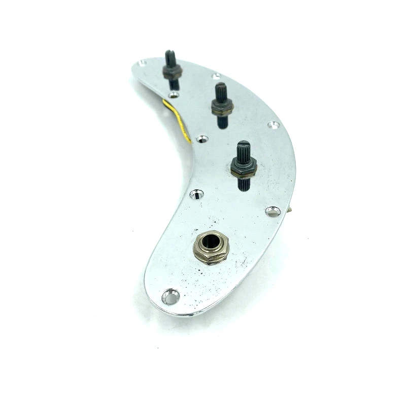 Made in China Electric Bass Control Plate Musicman Wire Assembly 1V2T with Output Stock Items