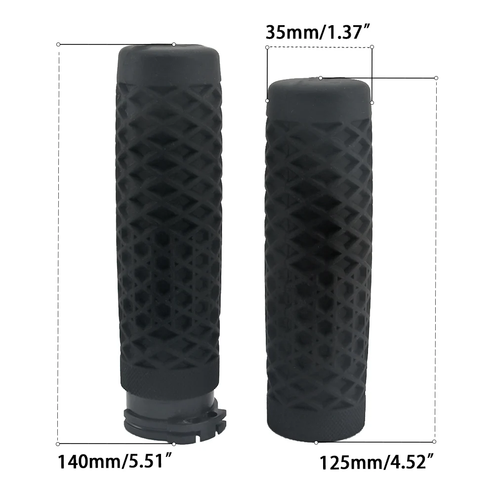 Motorcycle Handlebar Hand Grips For Harley Sportster 883 1200 Softail Slim Fatboy Touring Street Glide 1\