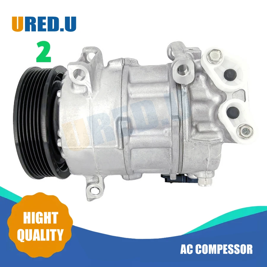

6PK AC Compressor 1606467480 4471500220 0900K2A51 4472601930 9807722580 9675655880 For Peugeot 4008 408 Citroen C3 Picasso