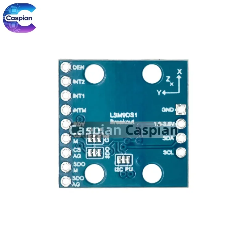 GY-LSM9DS1 LSM9DS1 nine-axis electronic compass compass acceleration gyroscope high-precision sensor module electronic component