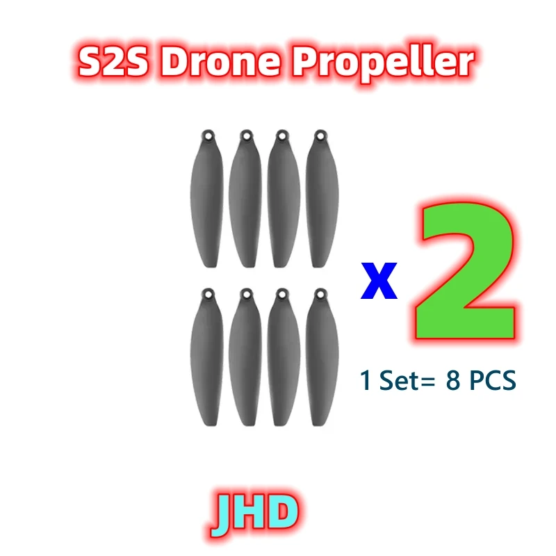 JHD S2S Drone Propeller Props Maple Leaf S2S Original Mini Drone LSRC S2S Helicopte Blade