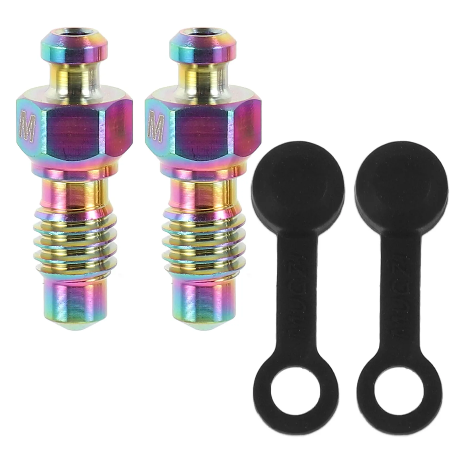 

Bicycle Disc Bleeder Screws Cap Set Bike Stem Bolts Screw Handlebar Stem Bolts Bike Maintenance Tool Kit For Mountain Bikes