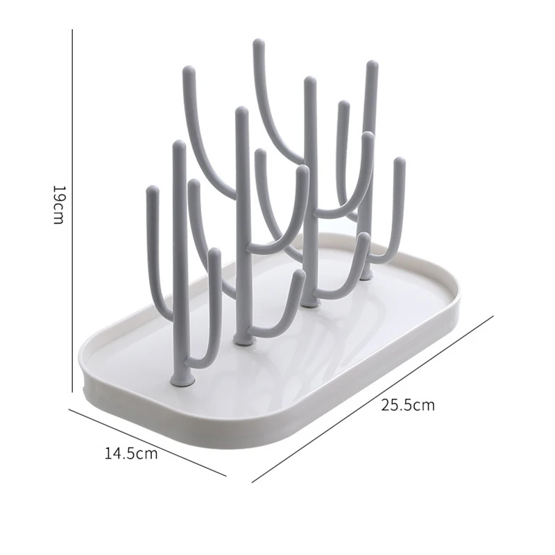 Baby Bottle Drying Rack & Storage Holder 6