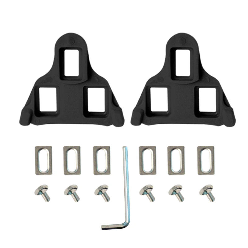 Bicycle Self-locking Pedal Cleats Set For Shimano SM-SH11 SPD-SL Cycling Pedals Part Mountain Road Bike Accessories