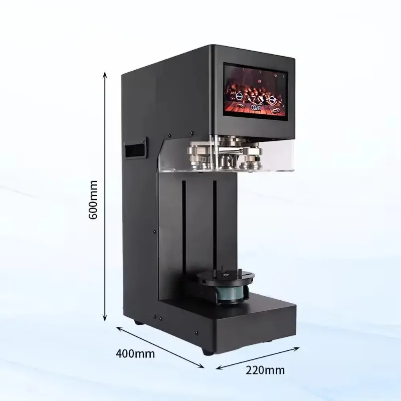 

Commercial Portable Can Sealer - Automatic Beverage Sealing Machine for Beer, Juice, Coffee with Adjustable Pressure