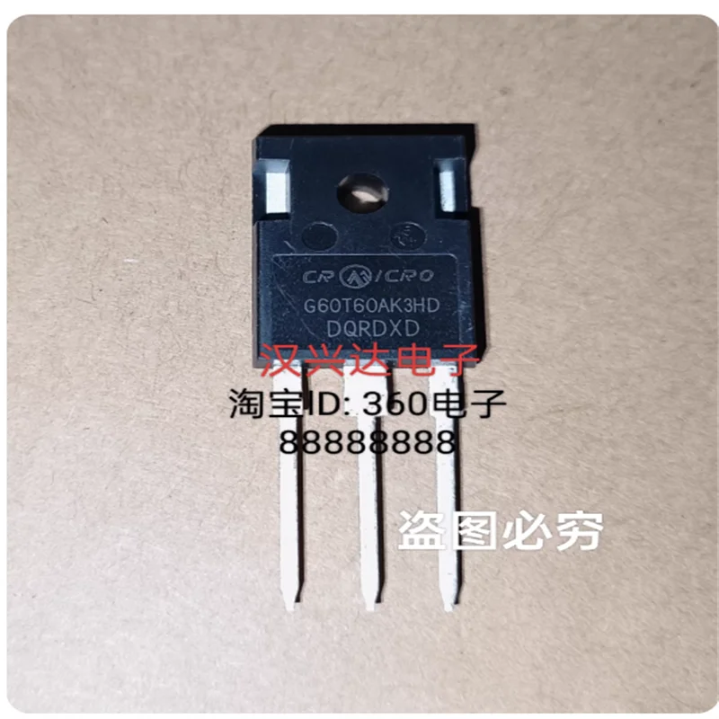 

Импортный новый инверторный сварочный аппарат G60T60AK3HD, широко использующий полевой транзистор IGBT CRG60T60AK3HD.