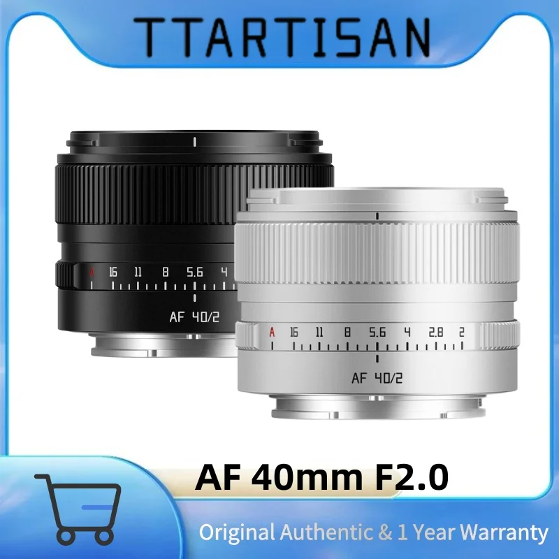 

НОВИНКА: Объектив TTArtisan 40mm F2 Full Frame с автофокусом и большой апертурой для Sony E FE A7CII A7R A7M, Nikon Z Z6 ZFC Z9, L-mount S9 S5