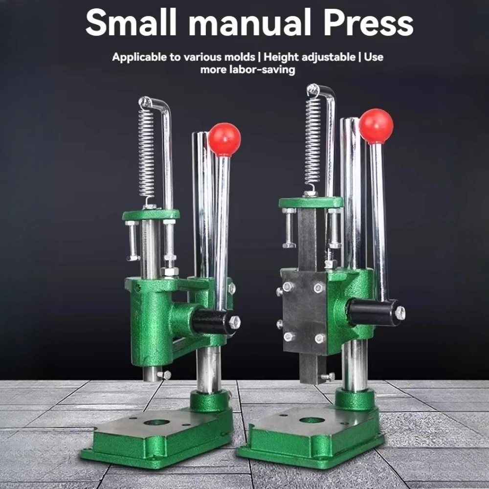 Industrial Manual Press Mini Desktop Punch Press Leather Die Cutter Riveting Machine For Mold Pressing Processing