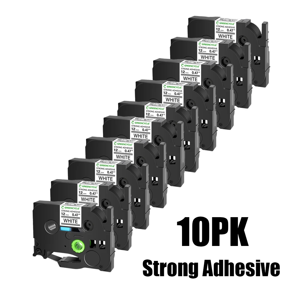 5/10Pcs 12mm 18mm Strong Adhesive Laminated Tape Compatible for Brother Tze-S231 TZ s231 S631 131 Tape for Brother Ptoch Printer