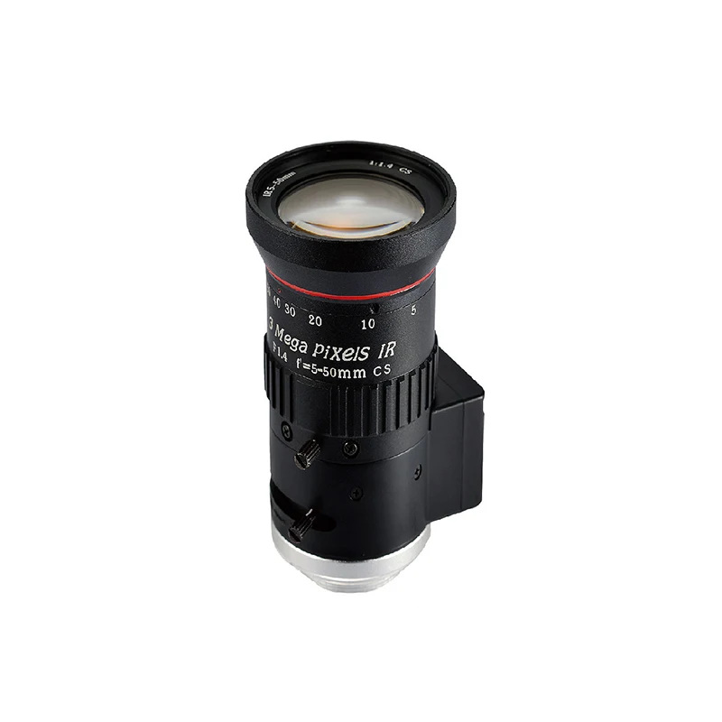 

3.0MP HD 5~50mm F1.4 1/2.7" DC/CS Mega pixels Varifocal Lens for CCTV Surveillance Security IP Camera SL-0135