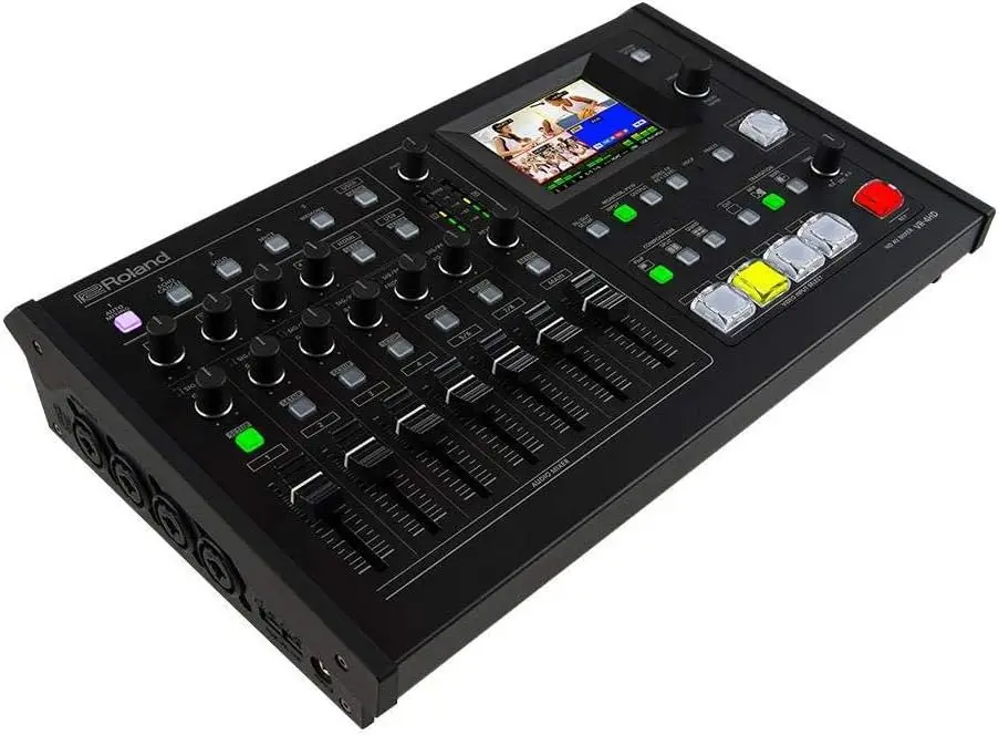 All-in-One VR-4HD 4 Channel AV Mixer with USB Stream/Record