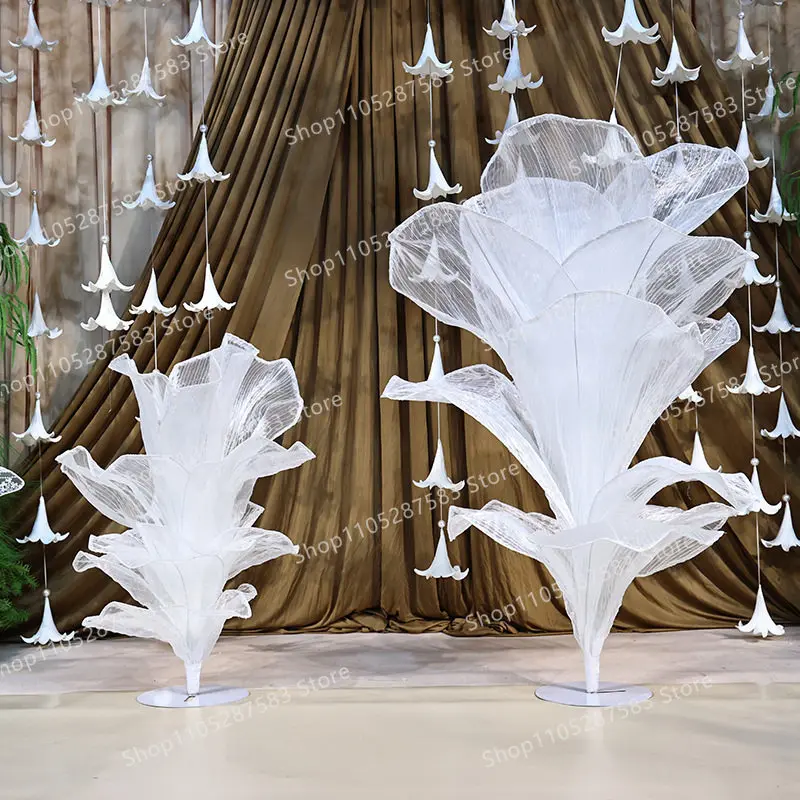 Wedding handmade decoration finished gauze desktop vertical set simulated flower