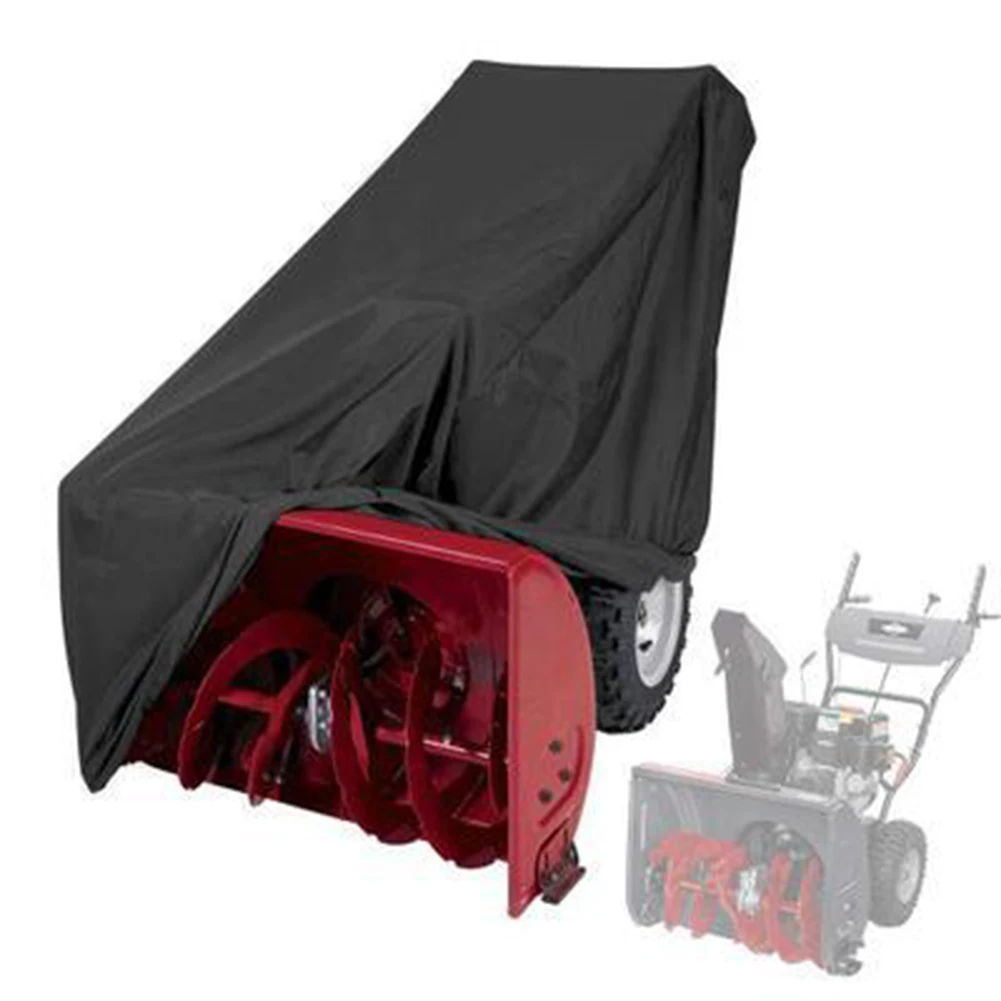 Outdoor Waterproof Snow Blower Cover For Electric Two-stage Snow Blowers Snow Shovel Hood Snow Fan Hood Garden Power Tool Parts