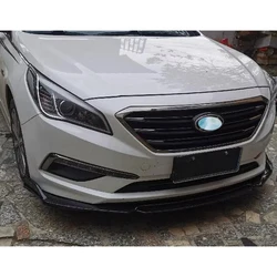 For 4PCS OLD Hyundai Sonata Front Bumper Lip Diffuser Splitter Anti-Collision Accessories Refit Body Kit 2013-2017 Year